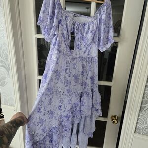 Floral Lavender Dress